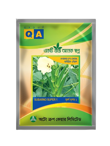 Subarno Super: Hybrid (F-1) Okra Seeds